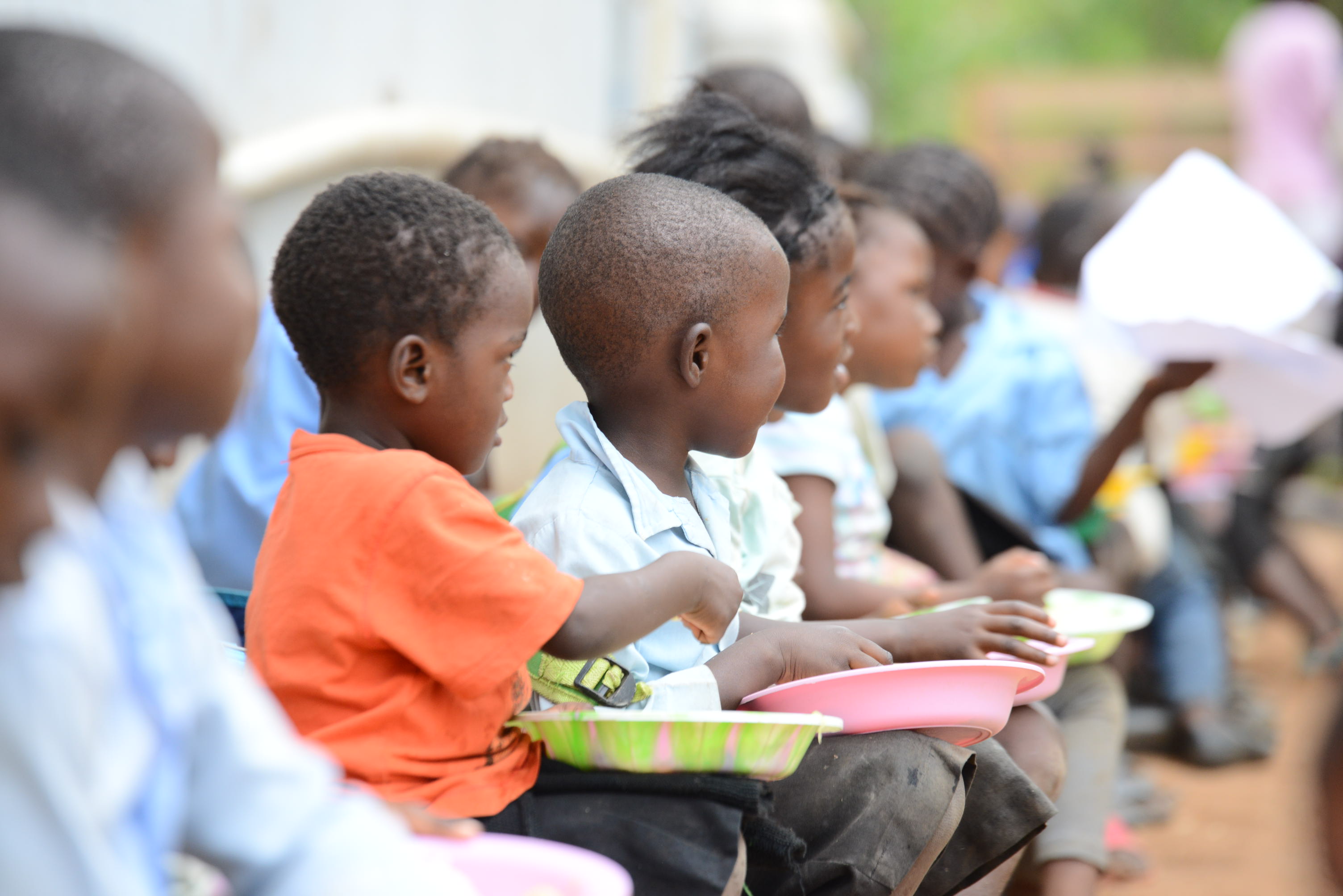 Children from Mushawevana Children's Home in Marondera, Zimbabwe